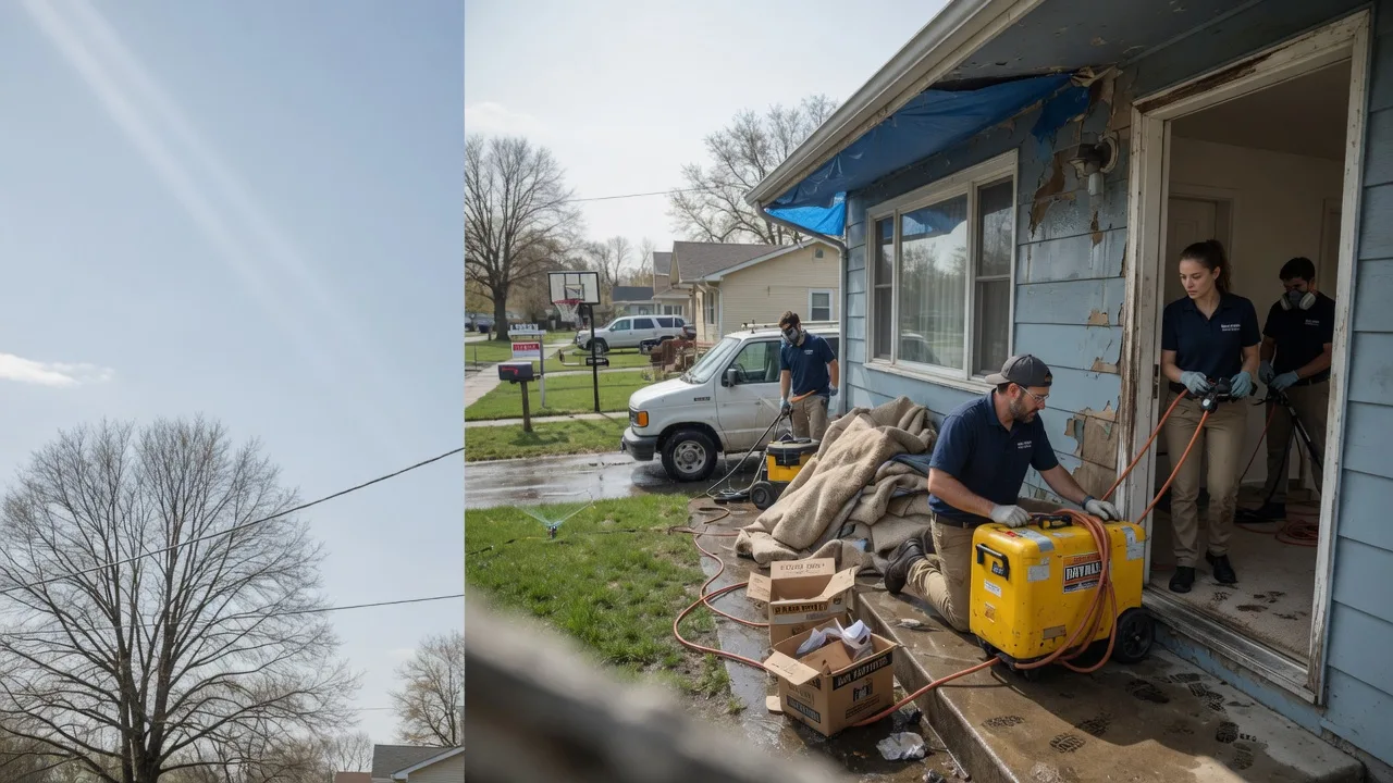 Basement Flood Cleanup in Surrey, ND near me